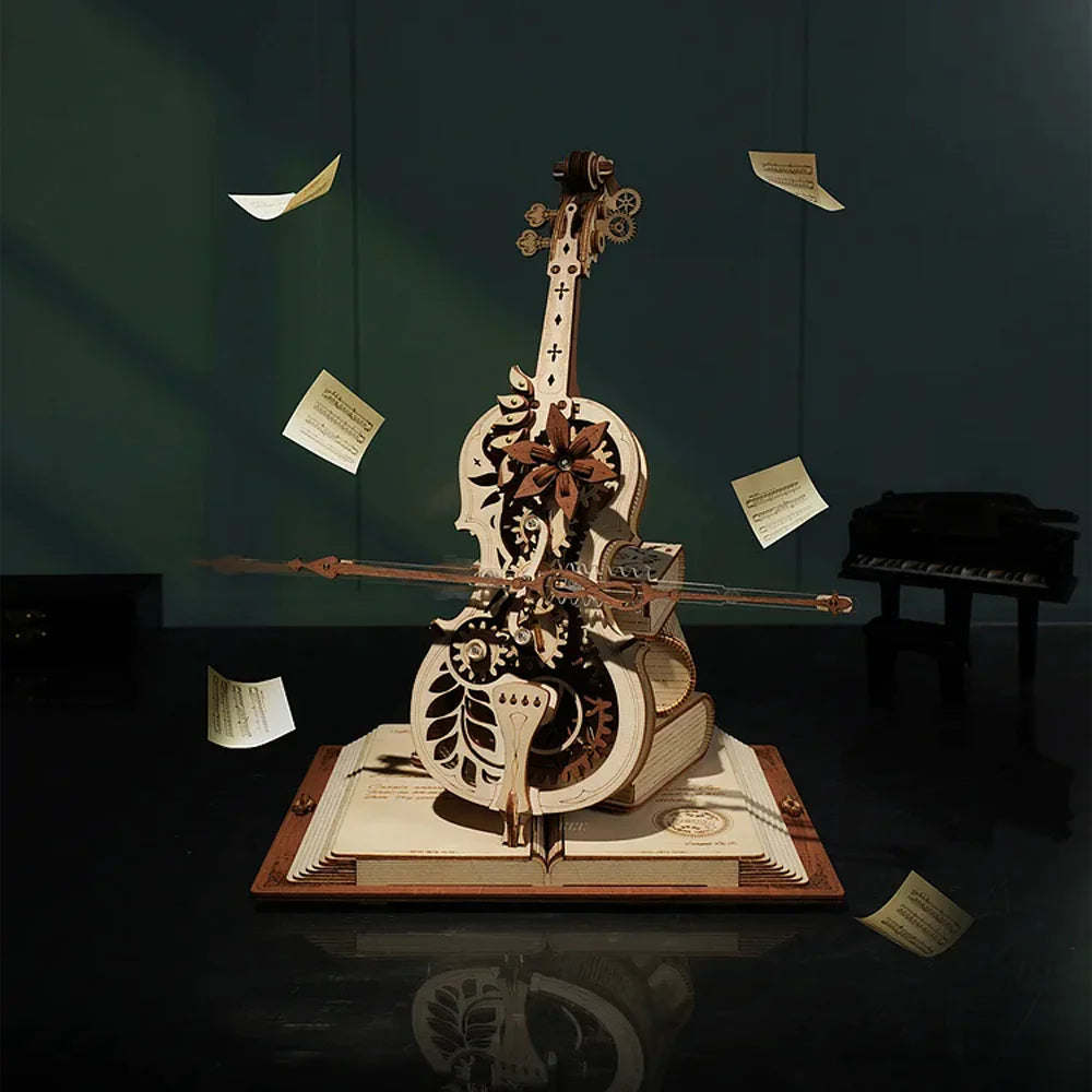 Cello — Wooden Music Box