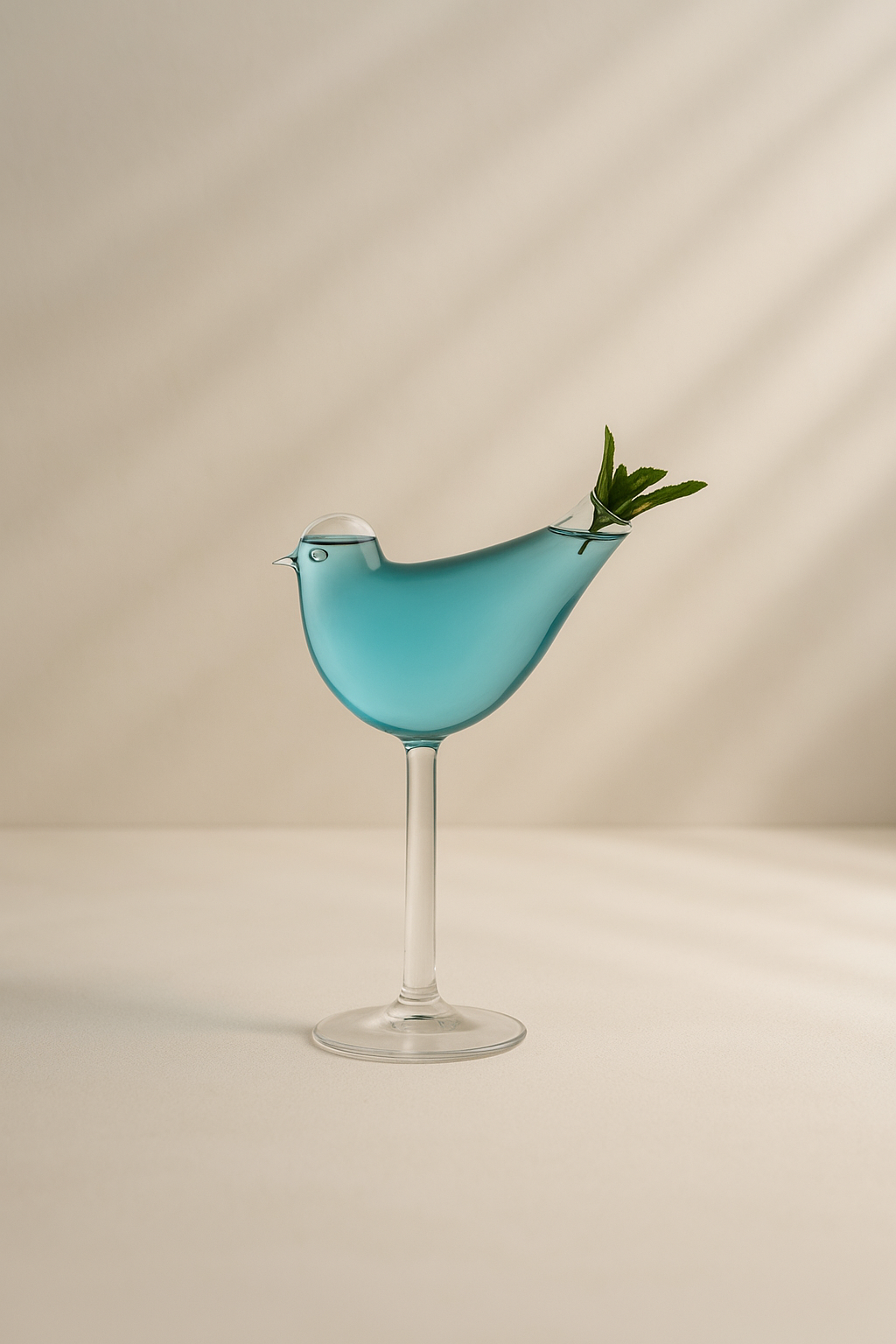 Bird Cocktail Glass