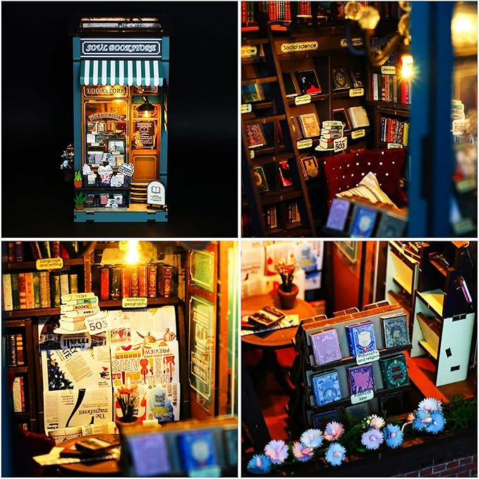 Soul Bookstore — Miniature DIY Bookstore