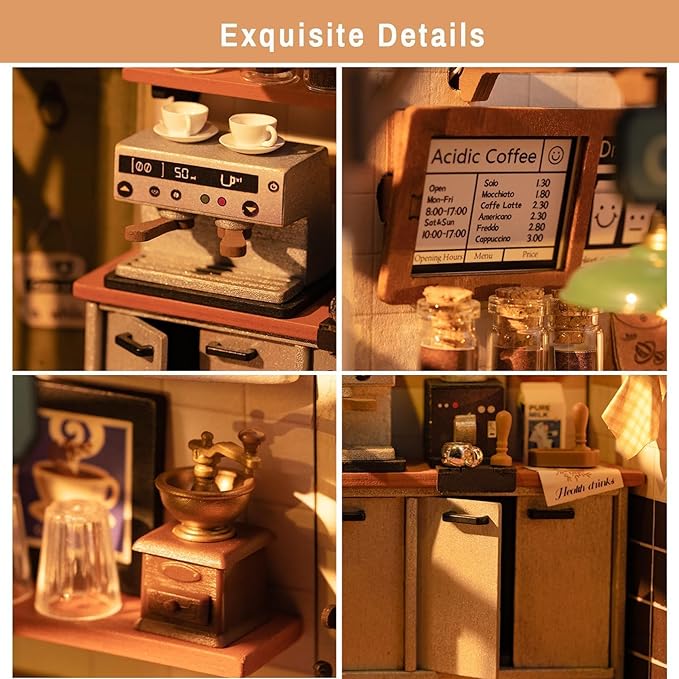 Sunlit Café — Miniature DIY Coffee Shop