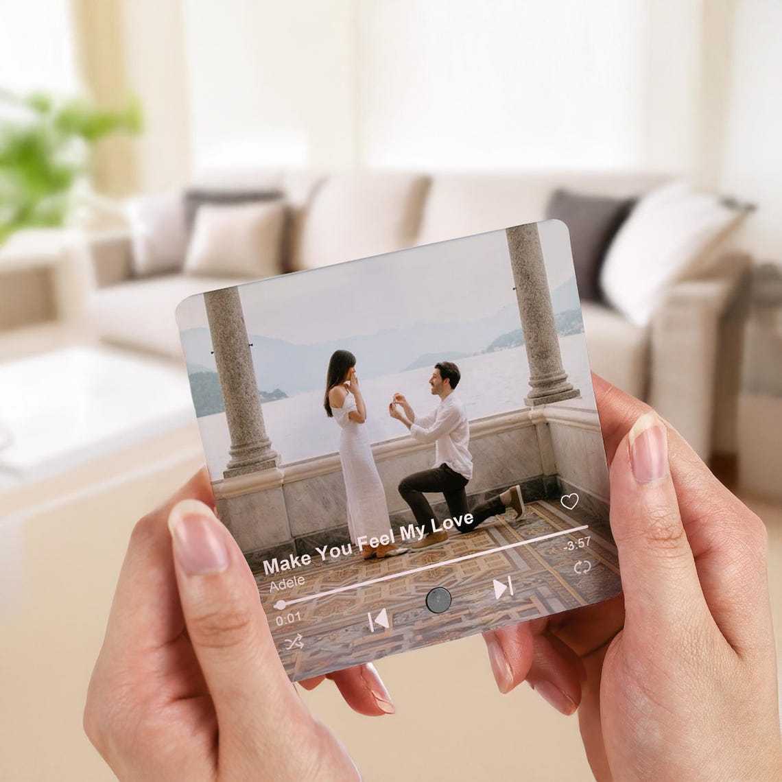 SoundFrame Mini (Personalized Photo + Music)