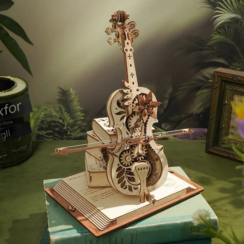 Cello — Wooden Music Box