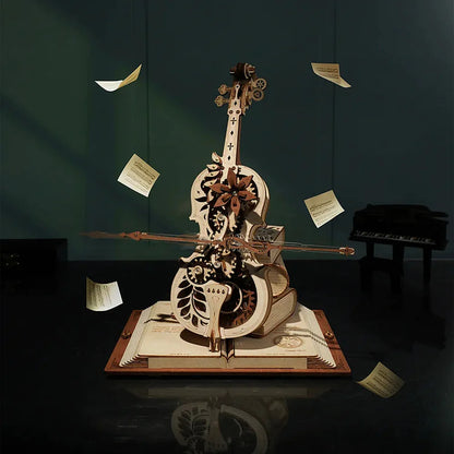 Cello — Wooden Music Box