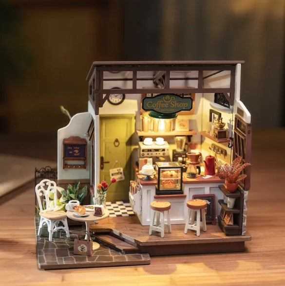 Sunlit Café — Miniature DIY Coffee Shop