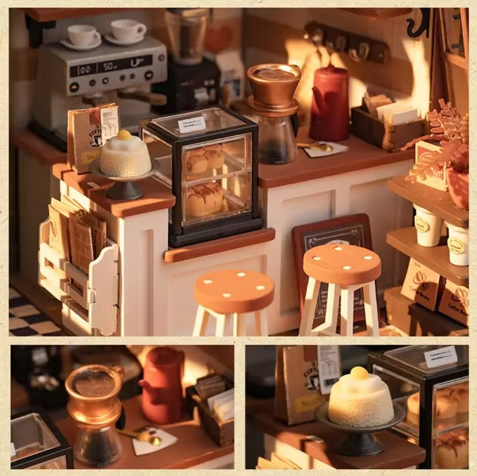Sunlit Café — Miniature DIY Coffee Shop