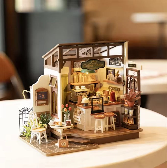 Sunlit Café — Miniature DIY Coffee Shop