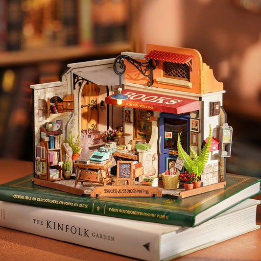Sunset Corner — Miniature DIY Bookshop