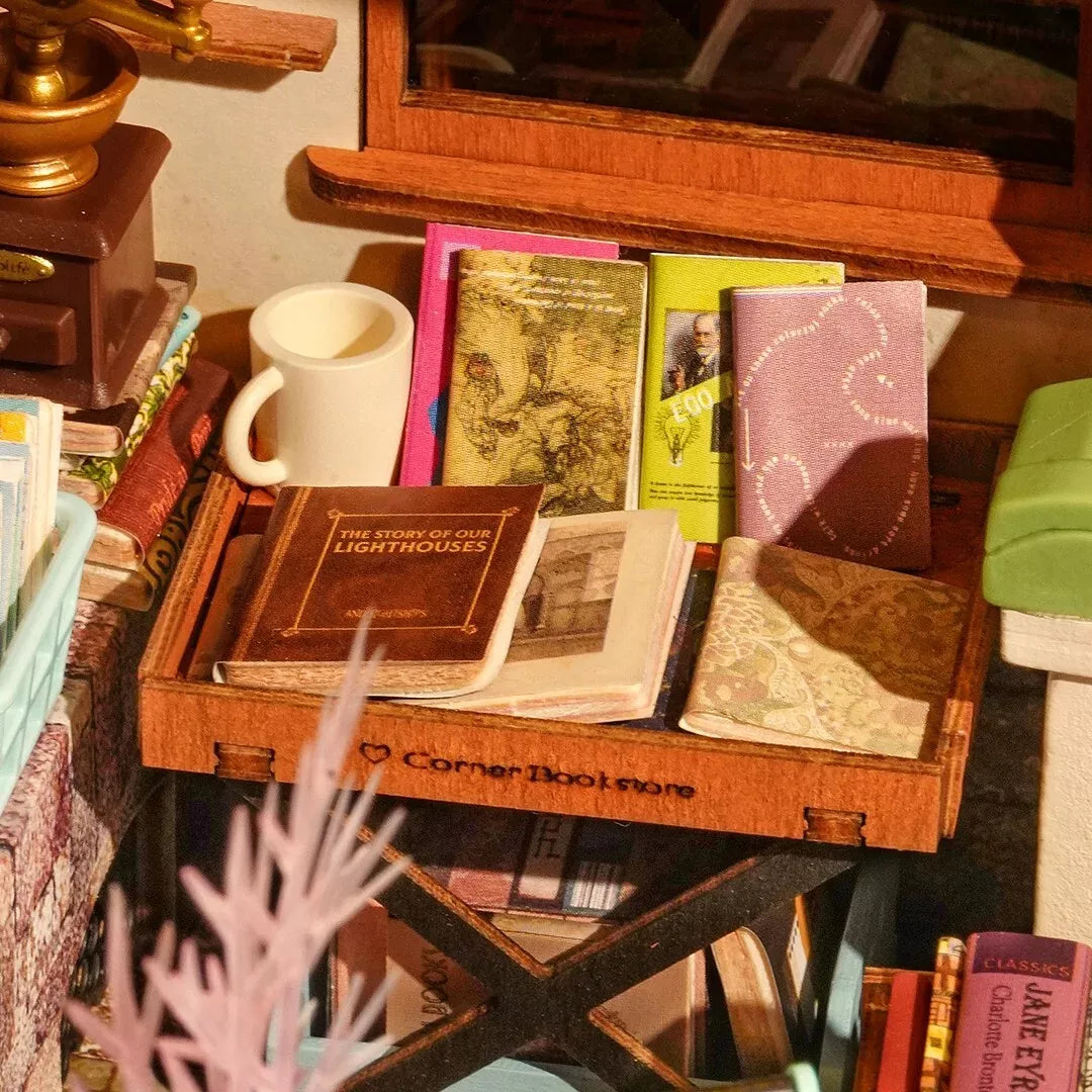 Sunset Corner — Miniature DIY Bookshop