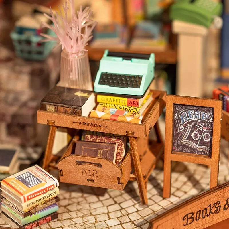 Sunset Corner — Miniature DIY Bookshop