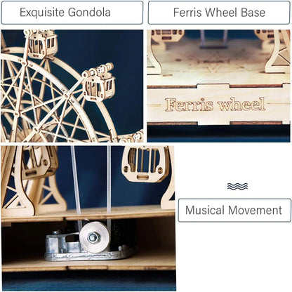 Ferris Wheel — Wooden Music Box